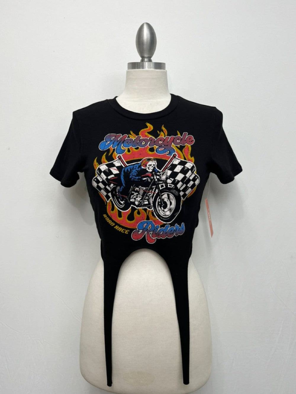 FIRE MOTORCYCLE RIDER COTTON TOP
