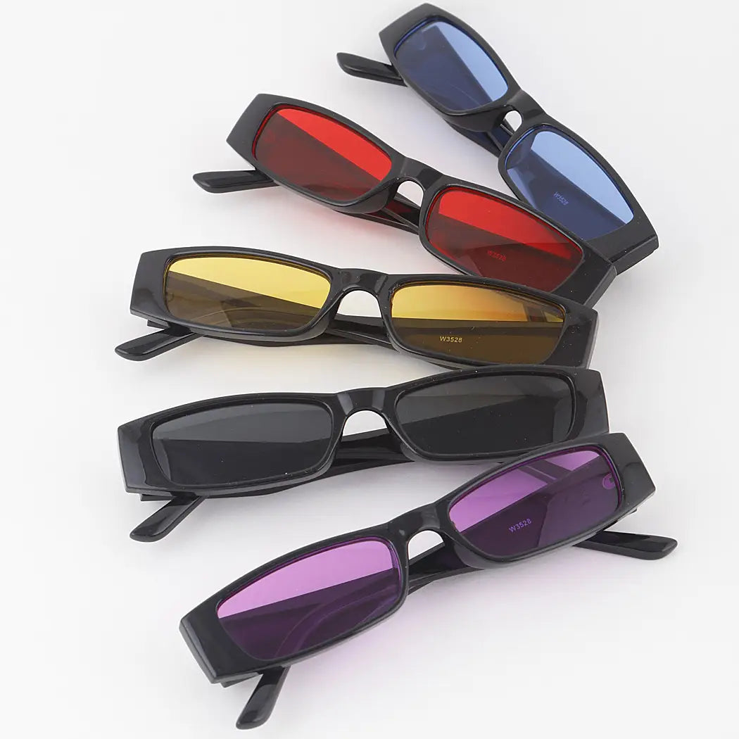 Retro Tinted Bar Sunglasses