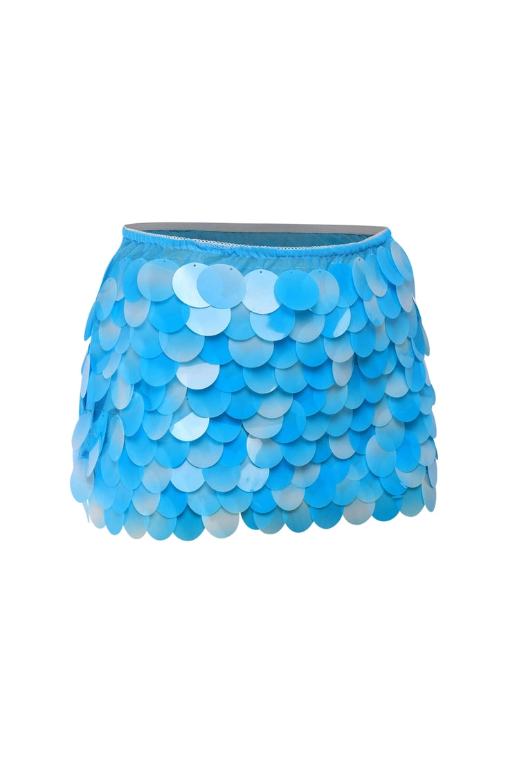 Mini Skirt with Oversized Sequins