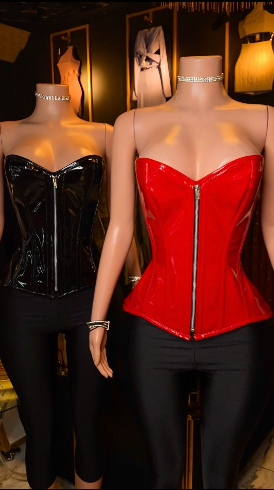 Patent Leather Full Corset