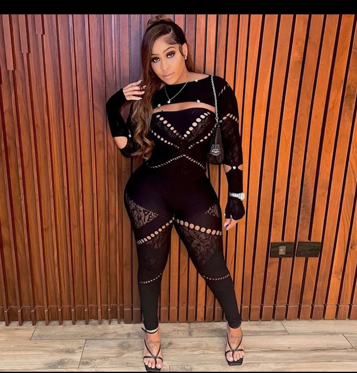 Two Piece Allover Slash Jumper