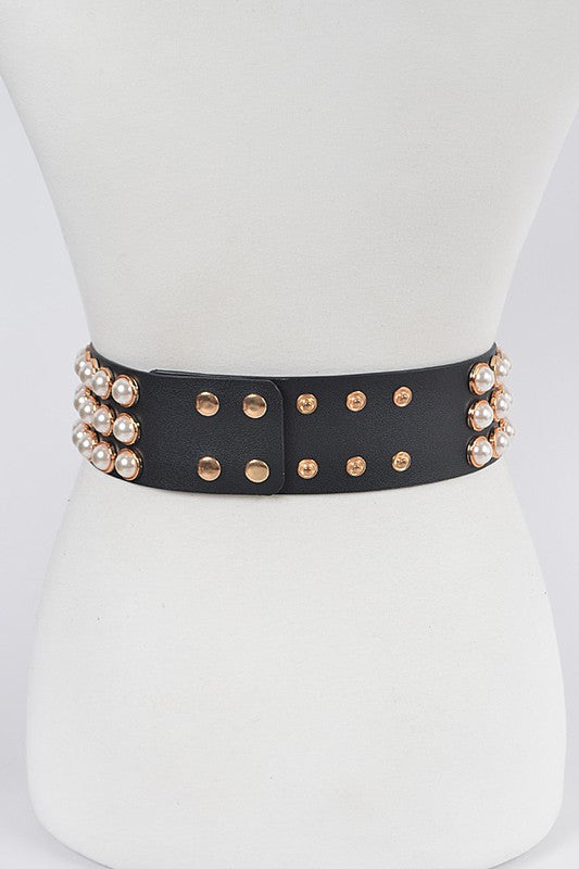 Pearl Studded Belt