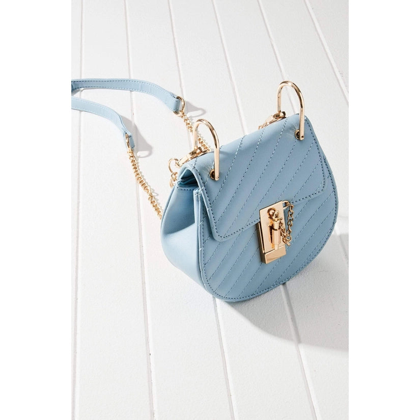 Tanami Quilted Saddle Bag Vegan Leather