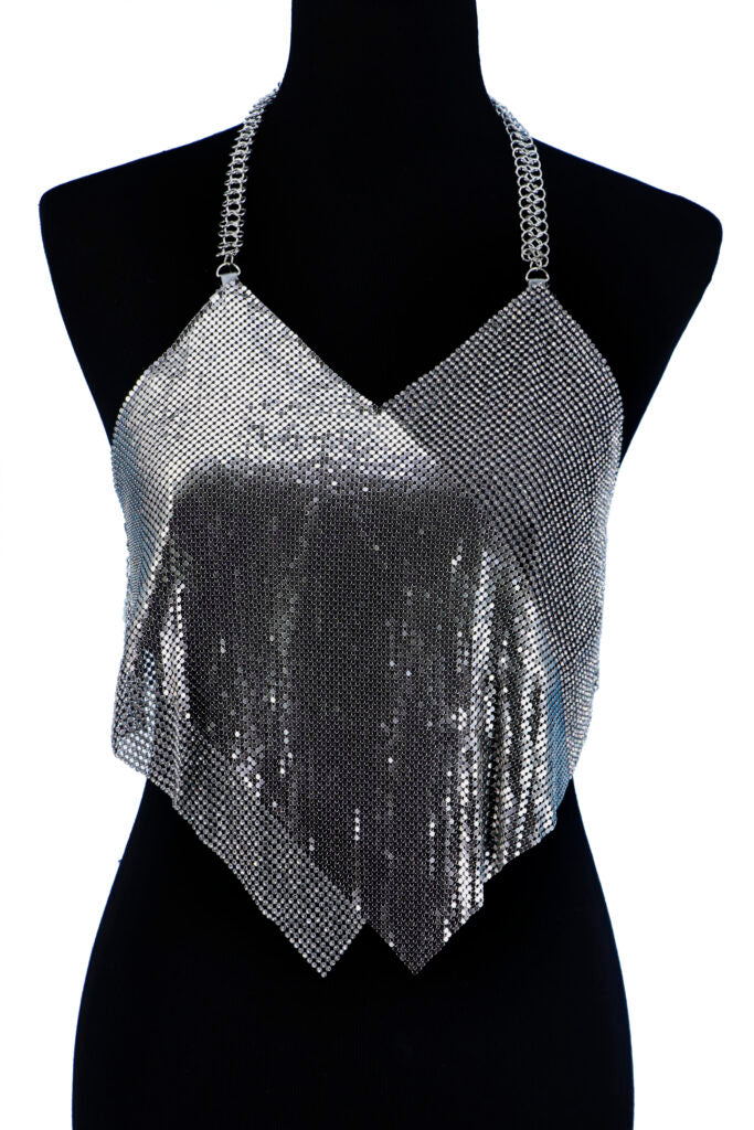 Chainmail Halter Top