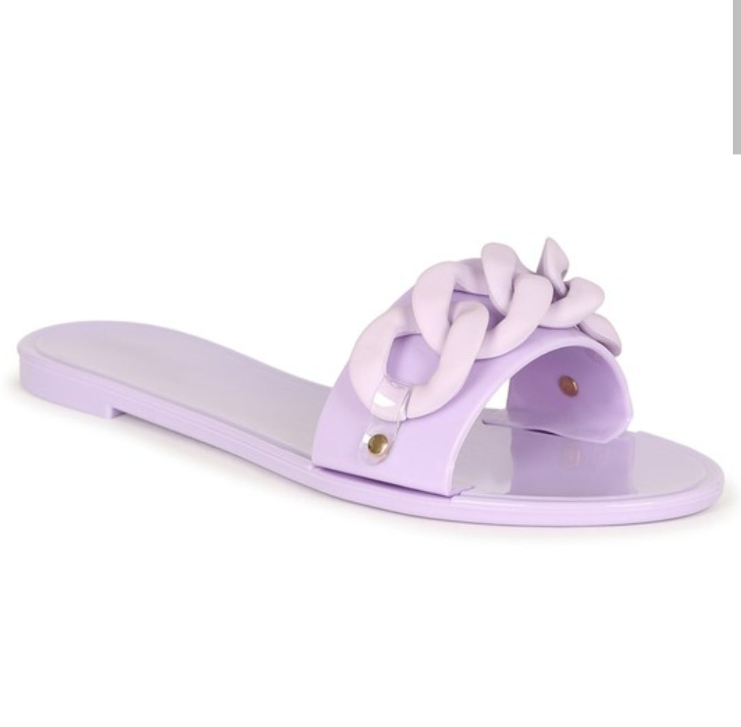 Rubber Chain Sandal