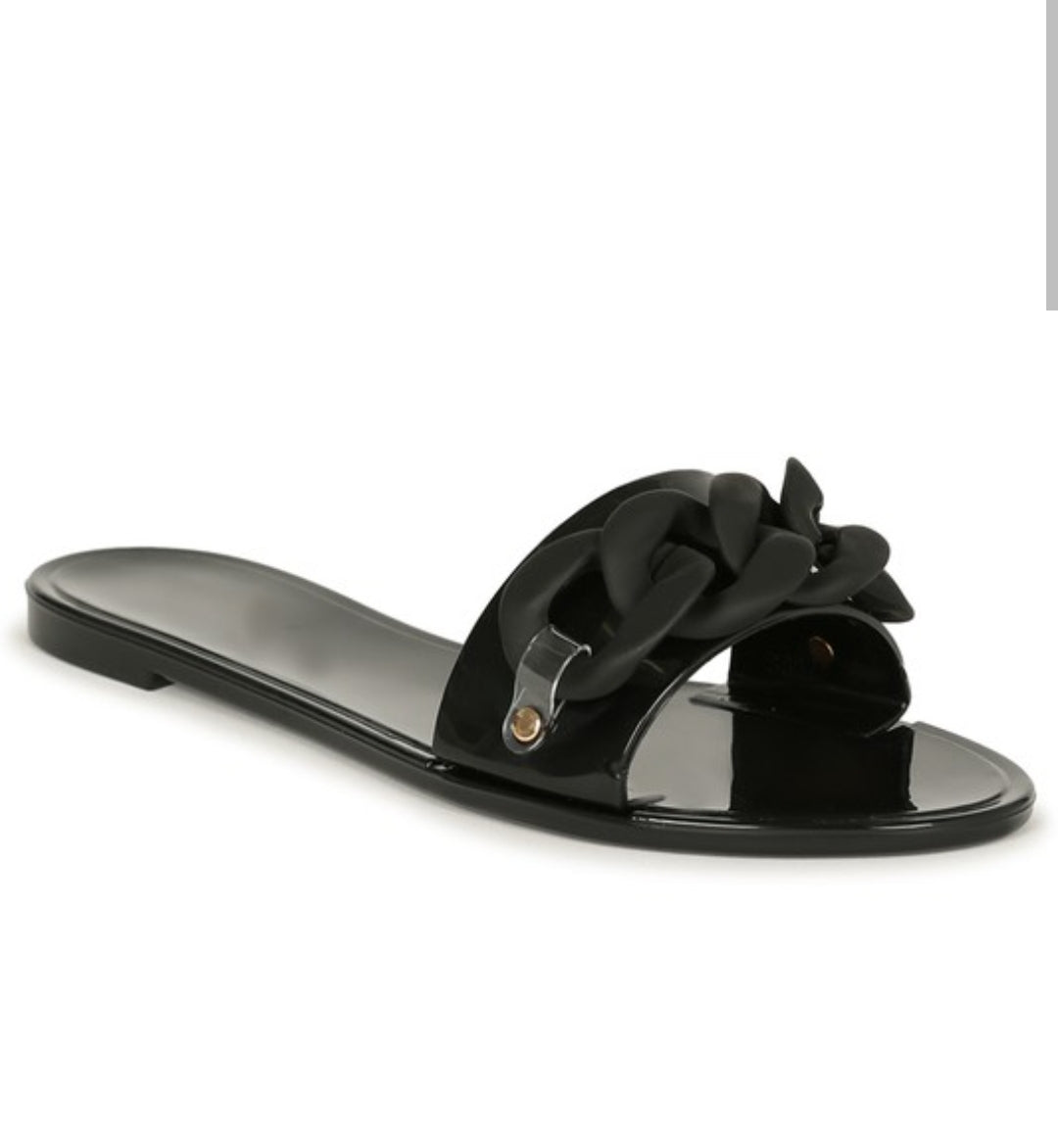 Rubber Chain Sandal