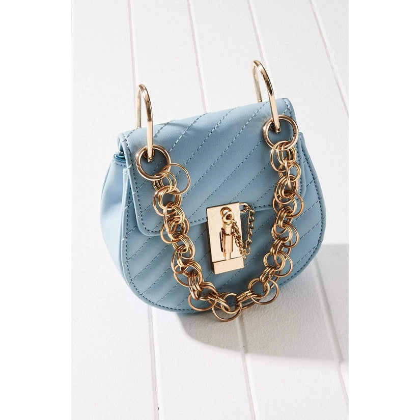 Tanami Quilted Saddle Bag Vegan Leather
