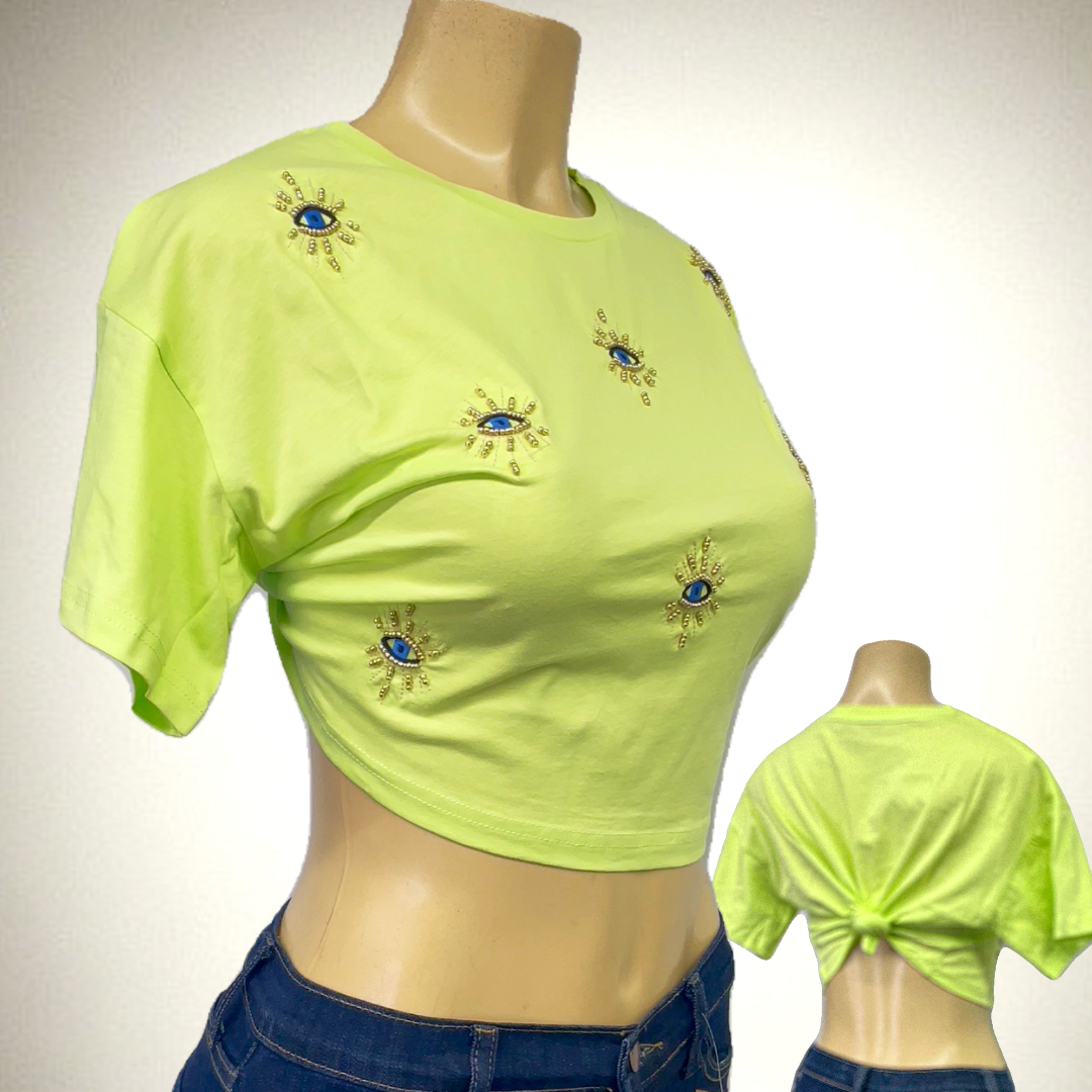 Eye Crop Top T