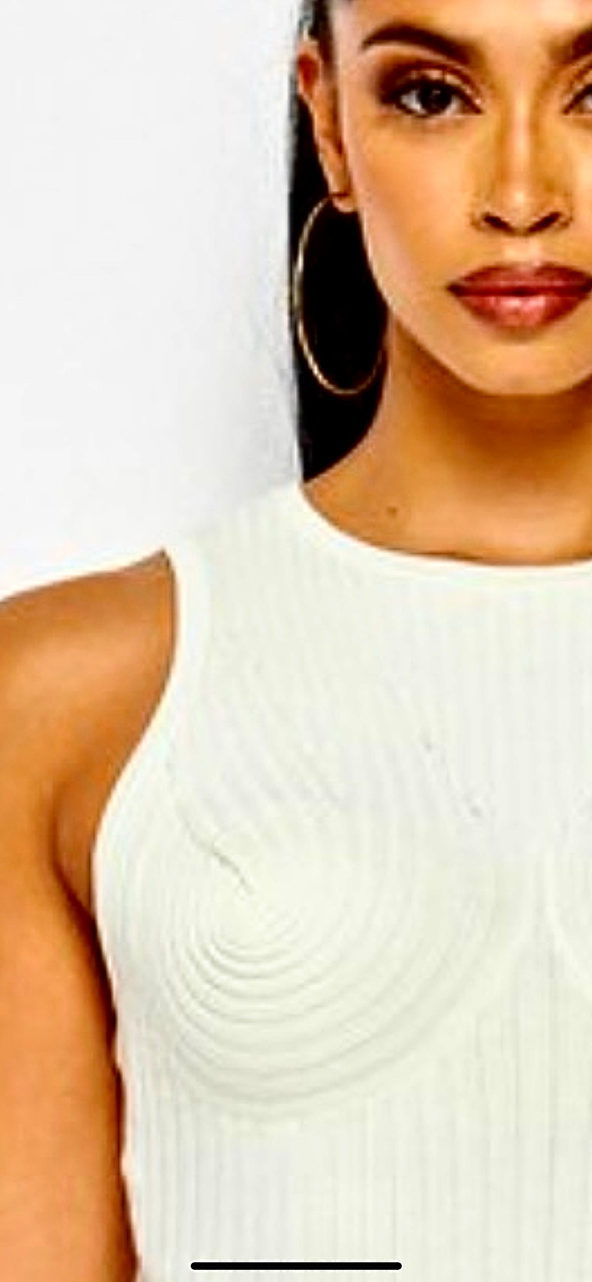Alondra Sleeveless Basic Bodycon Mini Dress
