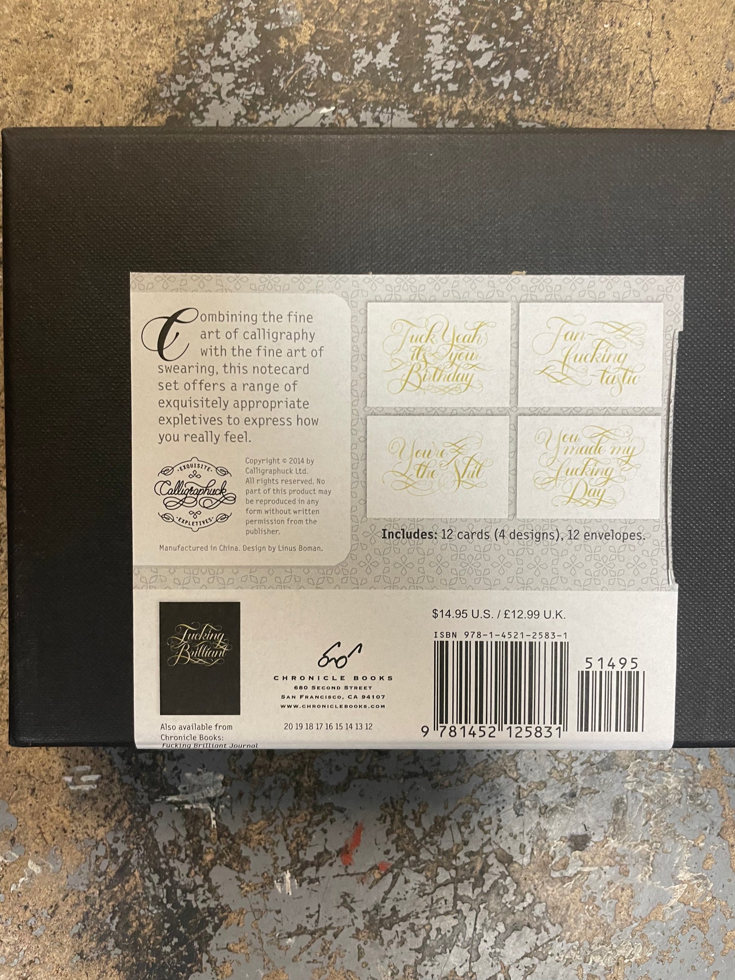 FanF*ckingtastic note cards