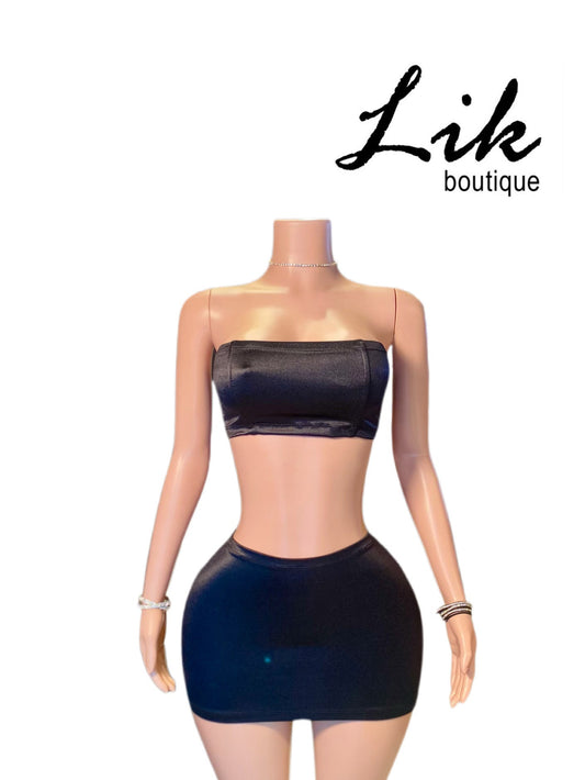 Chaka Tube Top Tube Skirt Set