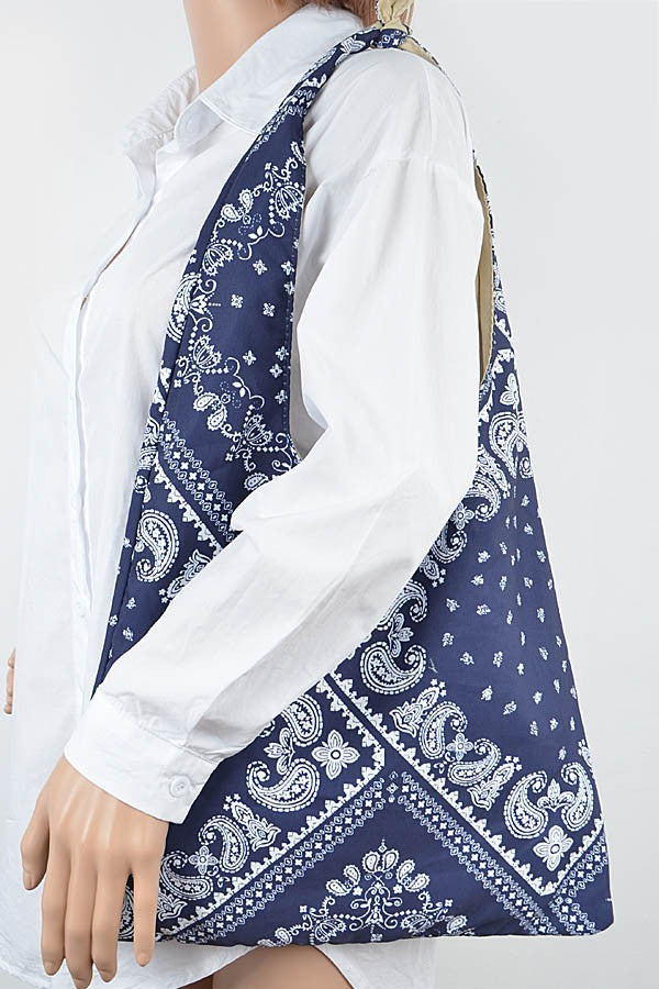 Bandana Print Shoulder Bag