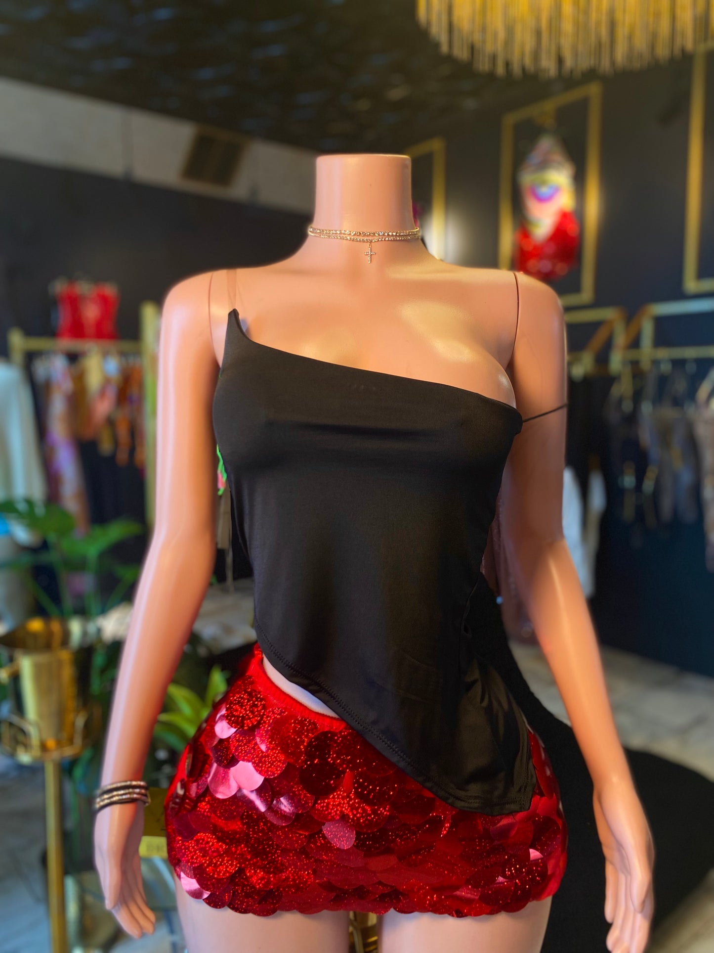Lik invisible Strap One Shoulder