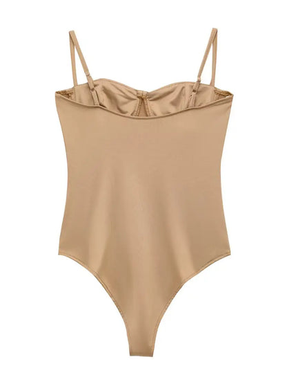 Sweetheart Neckline Bodysuit