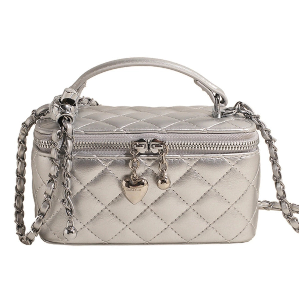 Luxury Quilted Square Box Bag Handbag