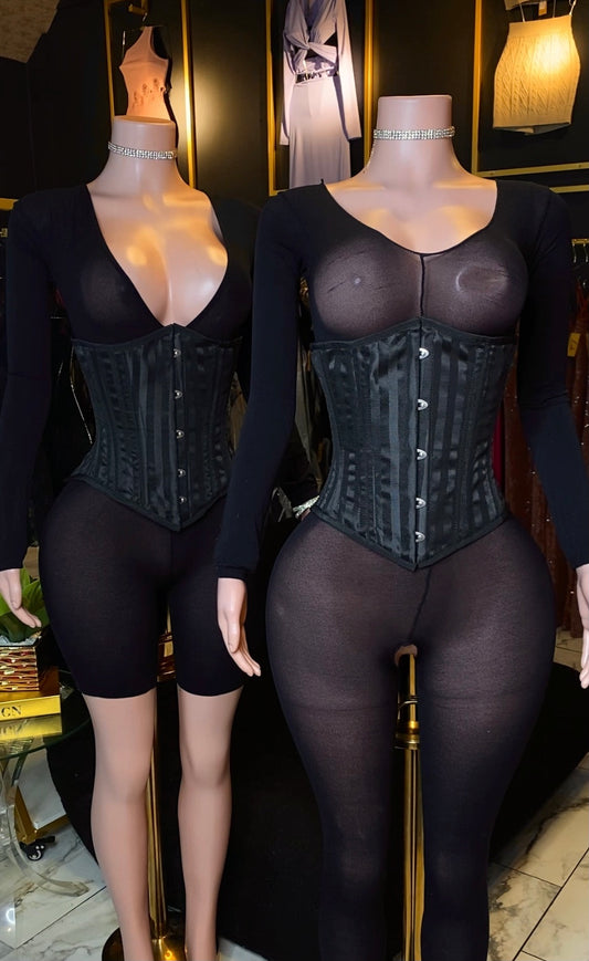 Brocade Under Bust Corset