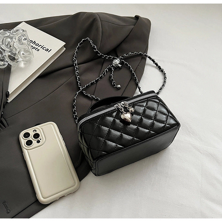 Luxury Quilted Square Box Bag Handbag