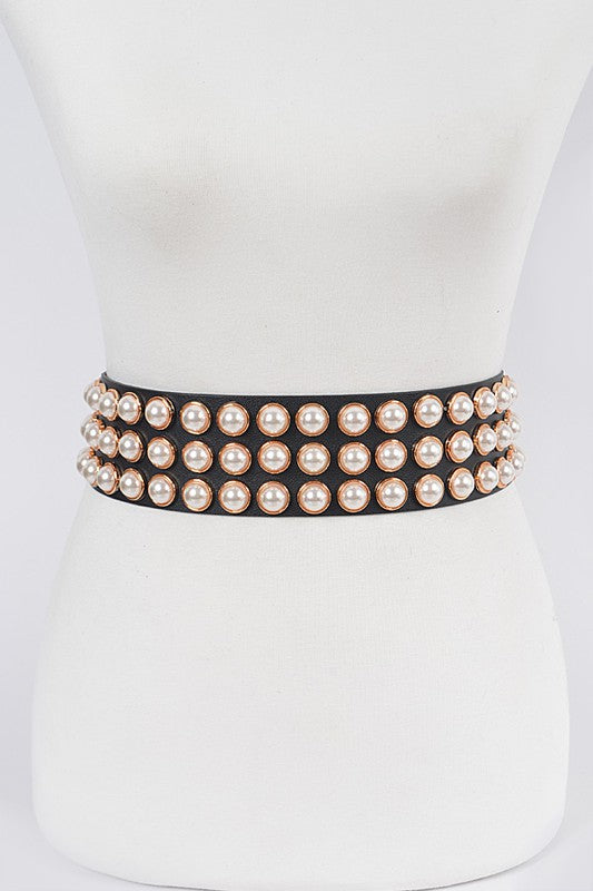 Pearl Studded Belt